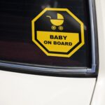 Autocolant baby on board (cărucior)