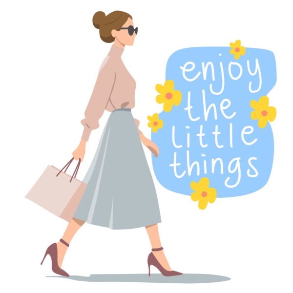 Sacosa "Enjoy the little things" - imagine 2