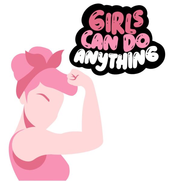 Sacosa "Girls can do everything" - imagine 2