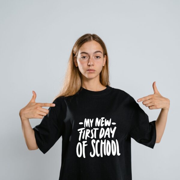 Tricou "My new first day of school"